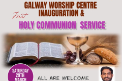 Galway  Worship Center Inauguration & Holy Communion Service